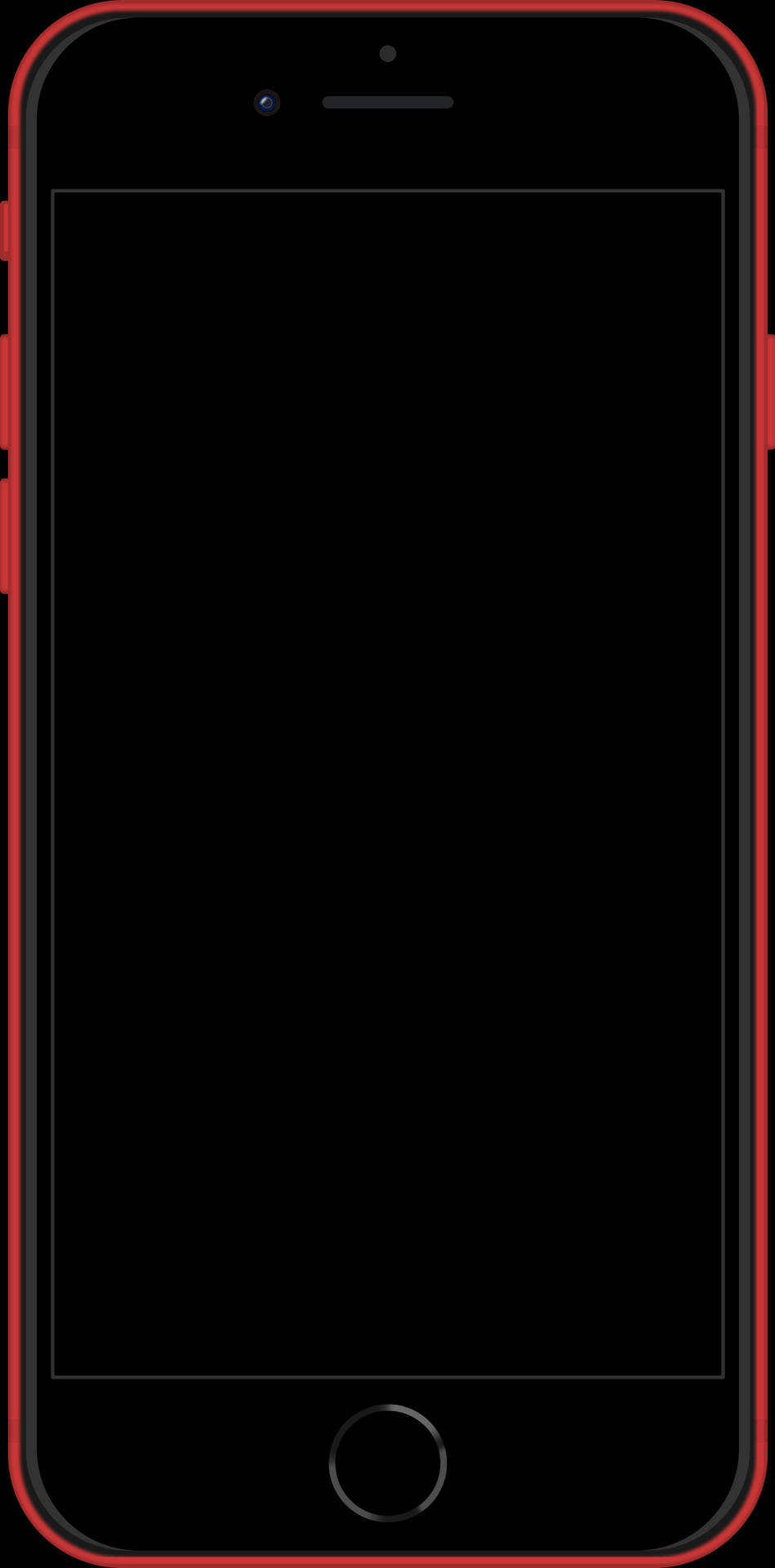Iphone 8 Red Front Background