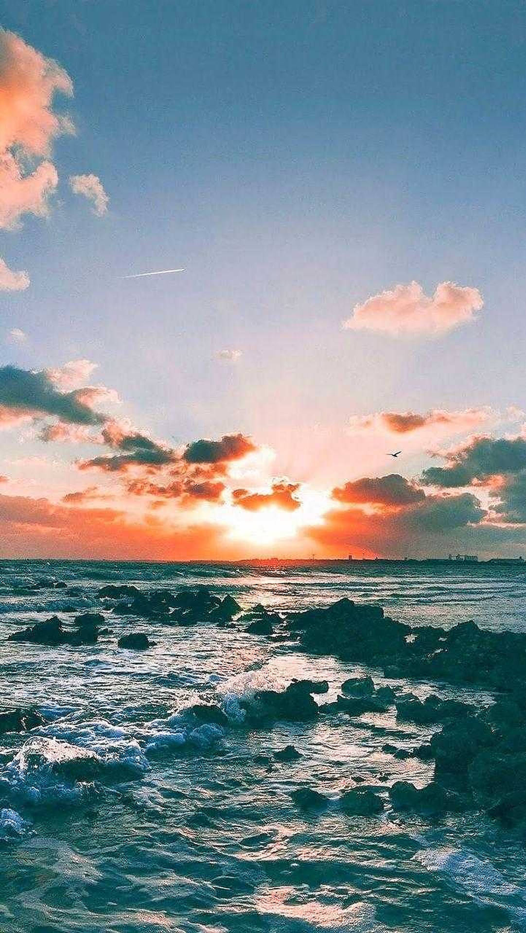 Iphone Aesthetic Sunset Background