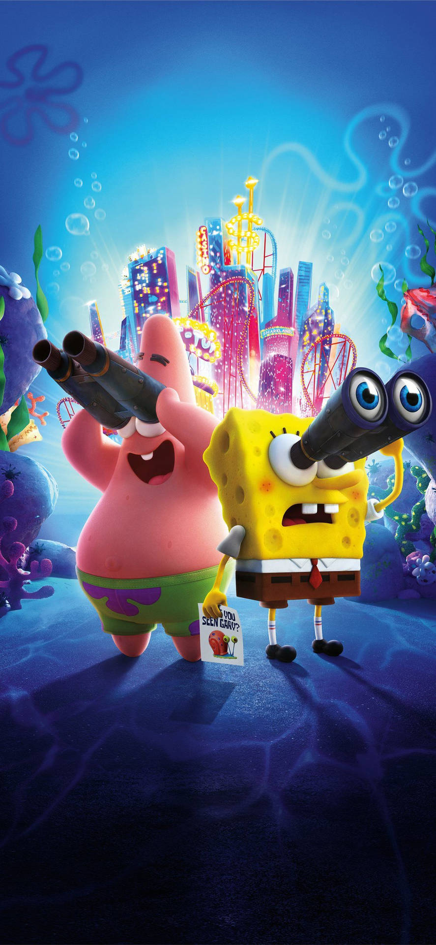 Iphone Animation 3d Spongebob And Patrick Background