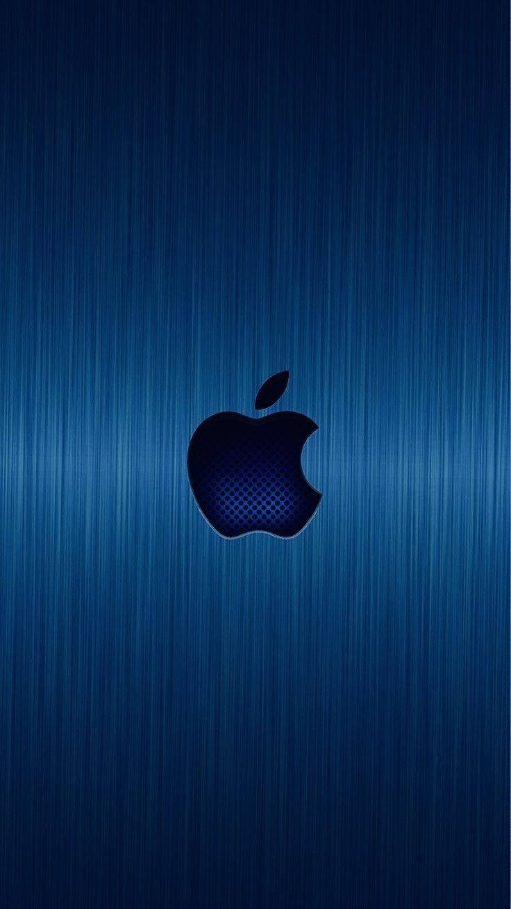 Iphone Apple Blue Metallic