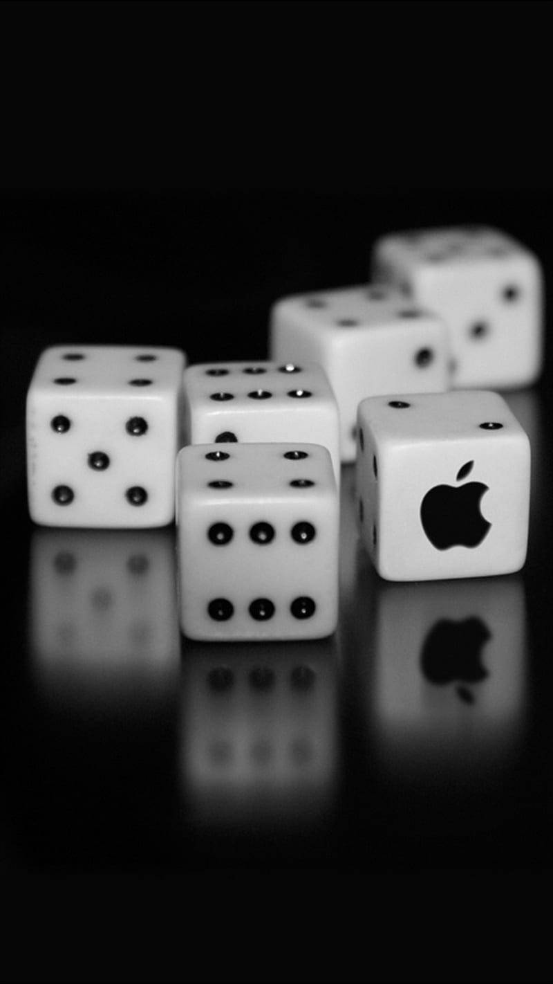 Iphone Apple Logo Dice