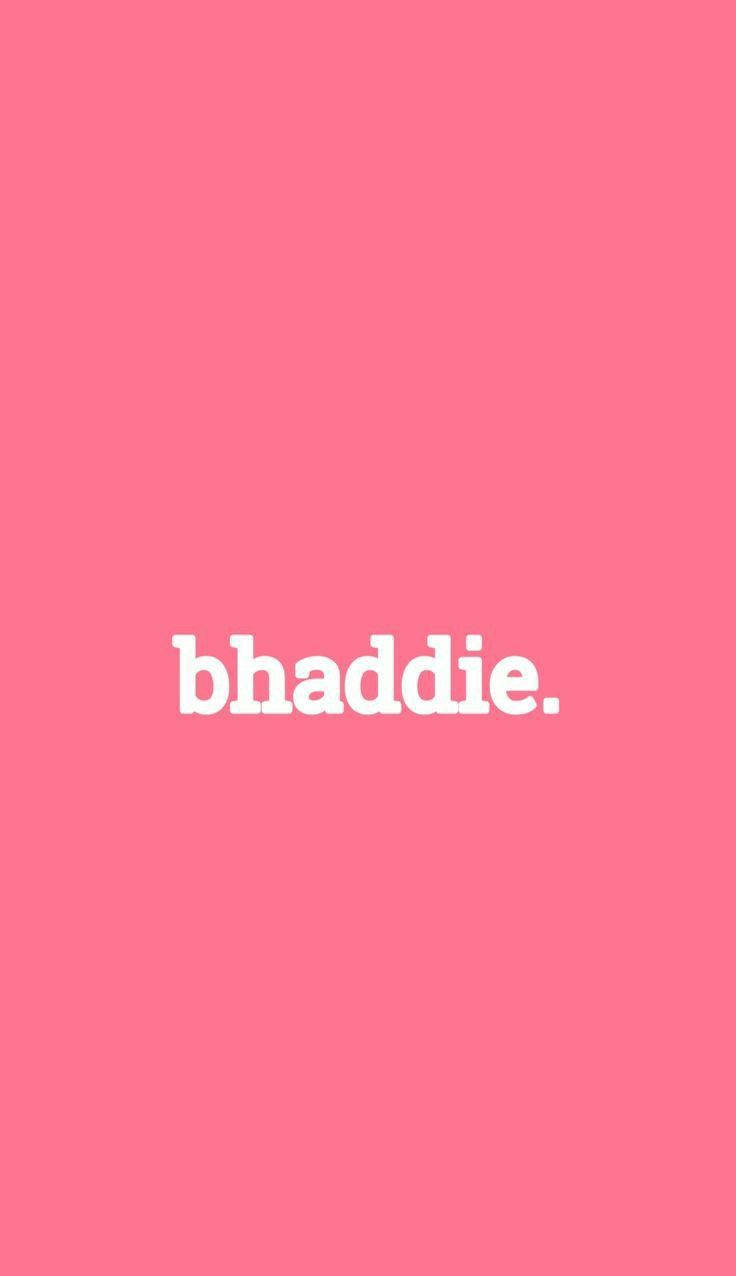 Iphone Baddie Minimalist Pink Background
