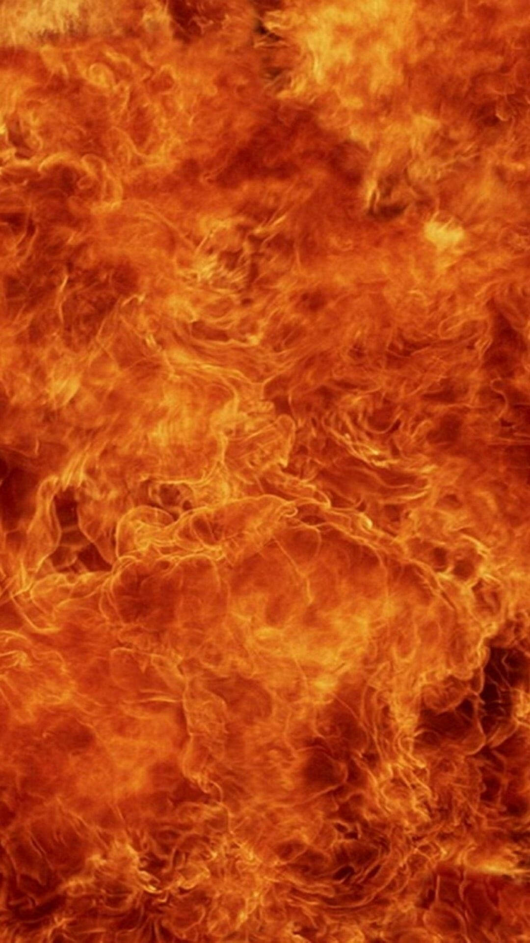 Iphone Blazing Fire Rage Background