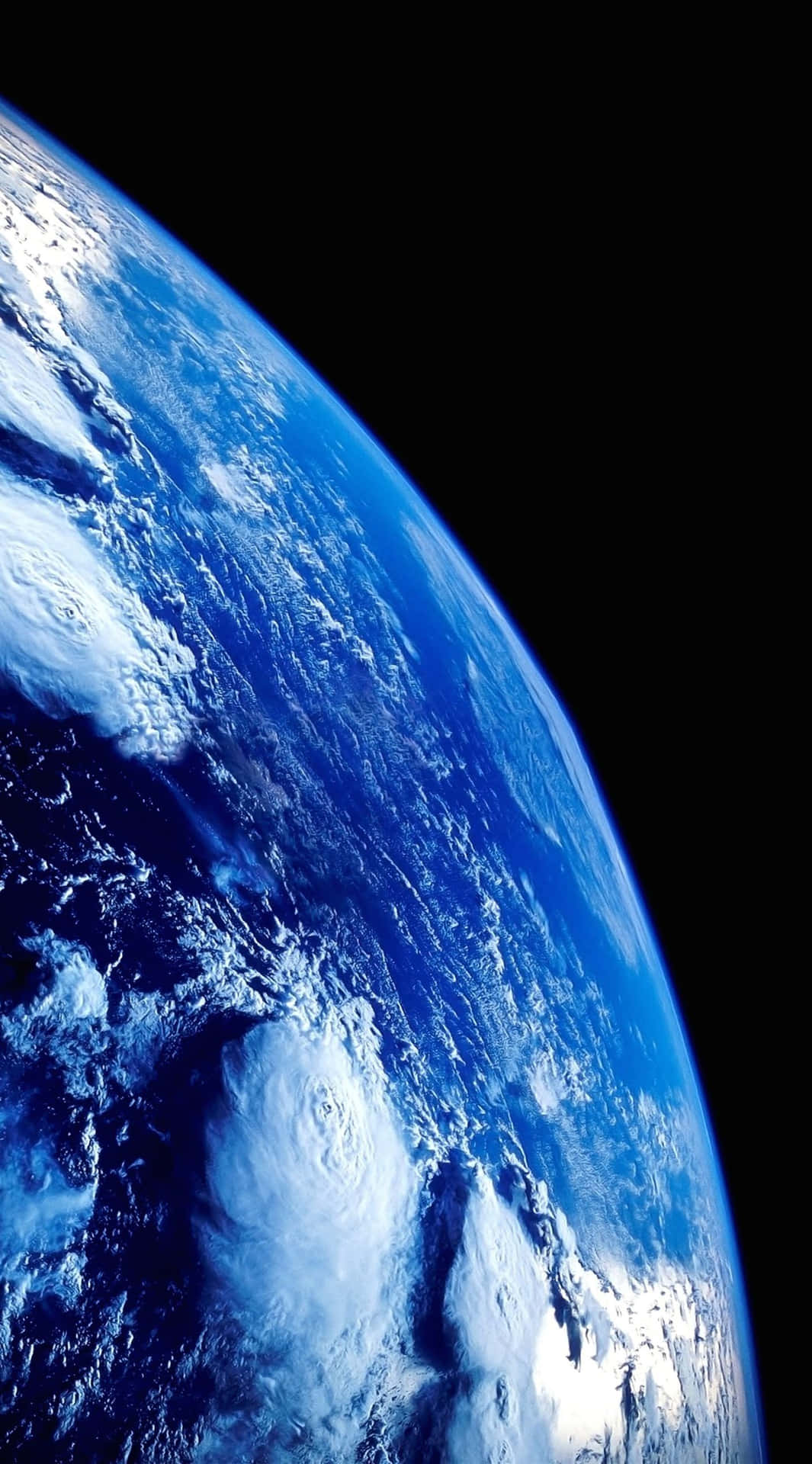 Iphone Blue Planet Earth Background