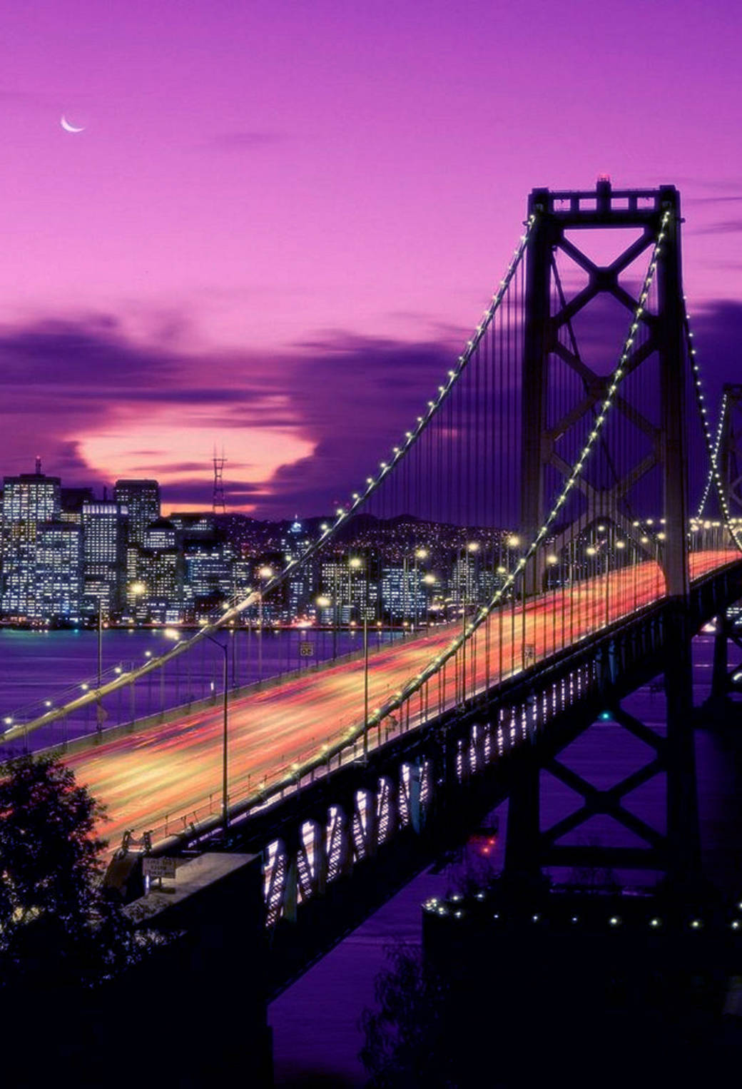 Iphone California San Francisco Oakland Bay Bridge Background