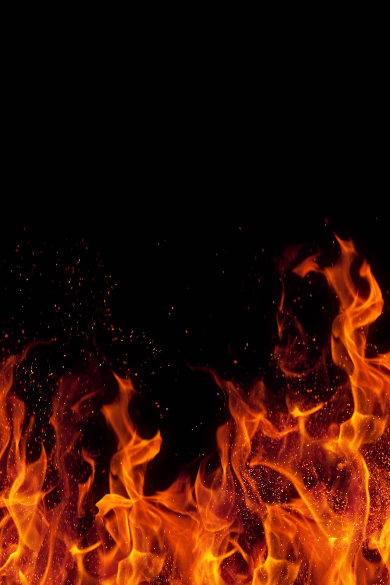 Iphone Fire Heat Vibes Background