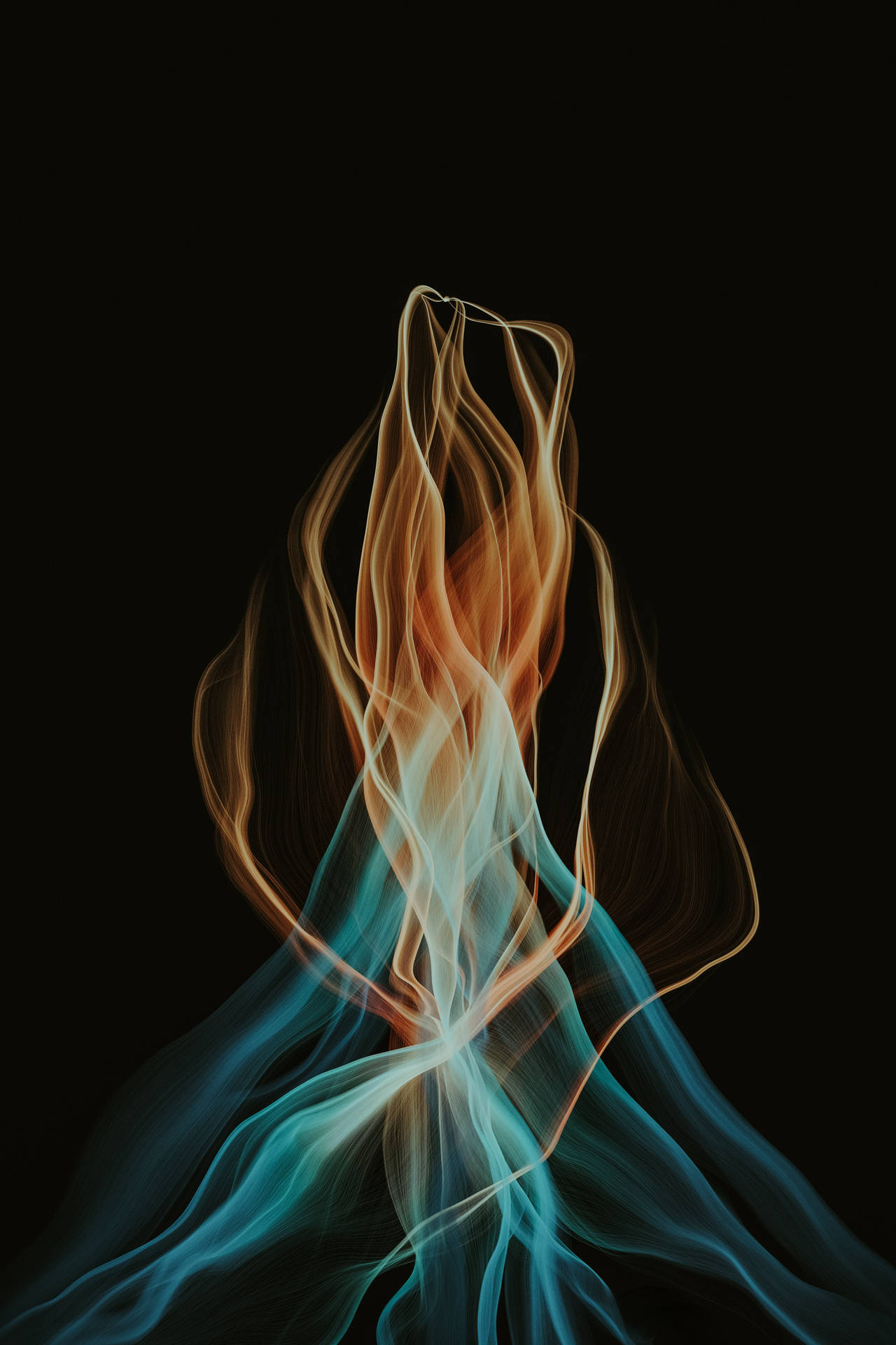 Iphone Fire Strings Connect Background