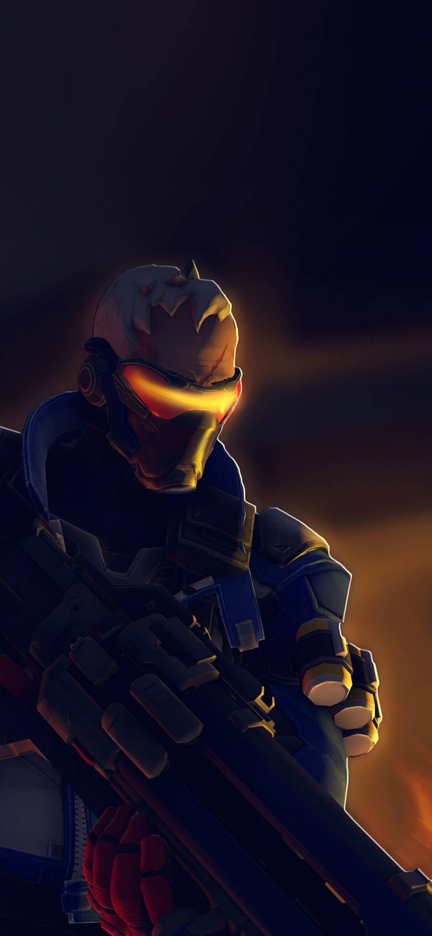 Iphone Gaming Soldier: 76 Overwatch Background