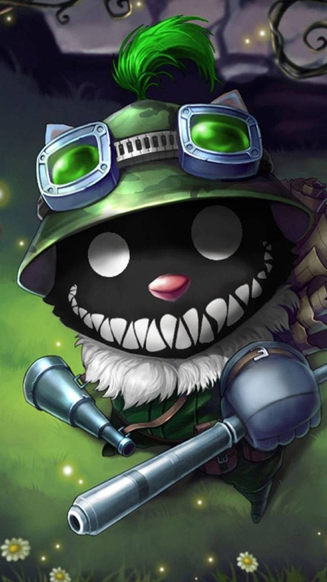 Iphone Gaming Teemo League Of Legends Background