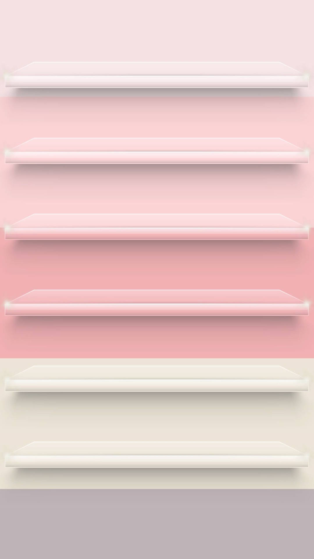 Iphone Home Screen Gradient Shelf Background