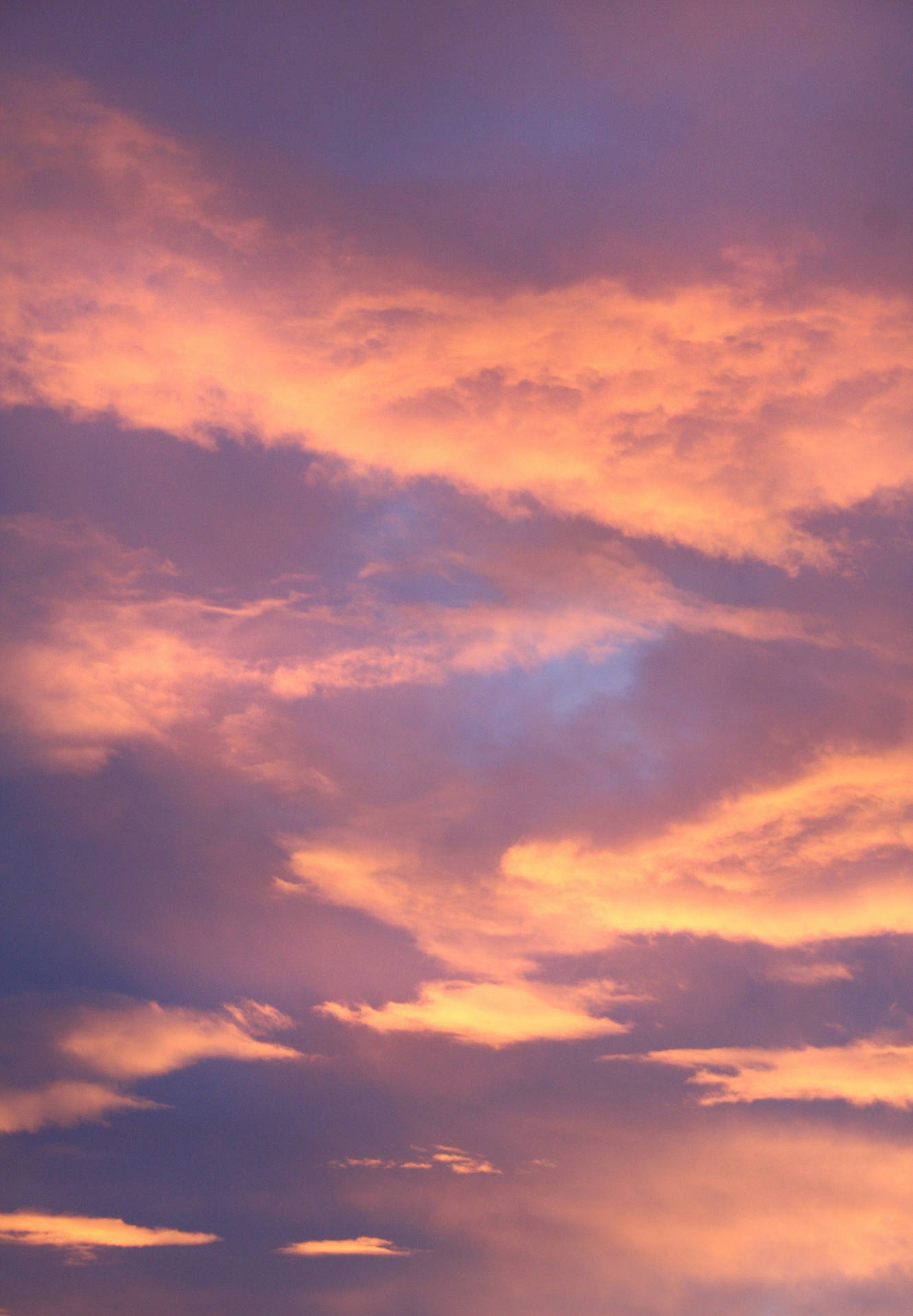 Iphone Lock Screen Sunset Sky Background