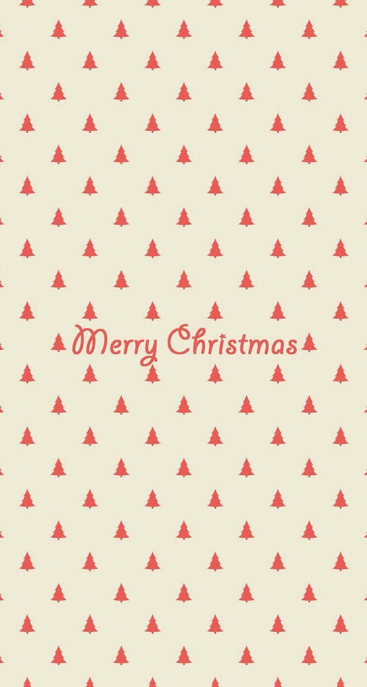 Iphone Simple Cute Christmas Background