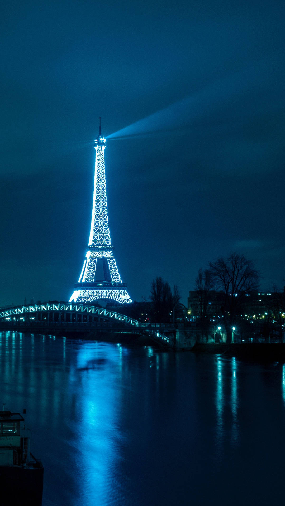 Iphone Travel Paris Eiffel Tower Background