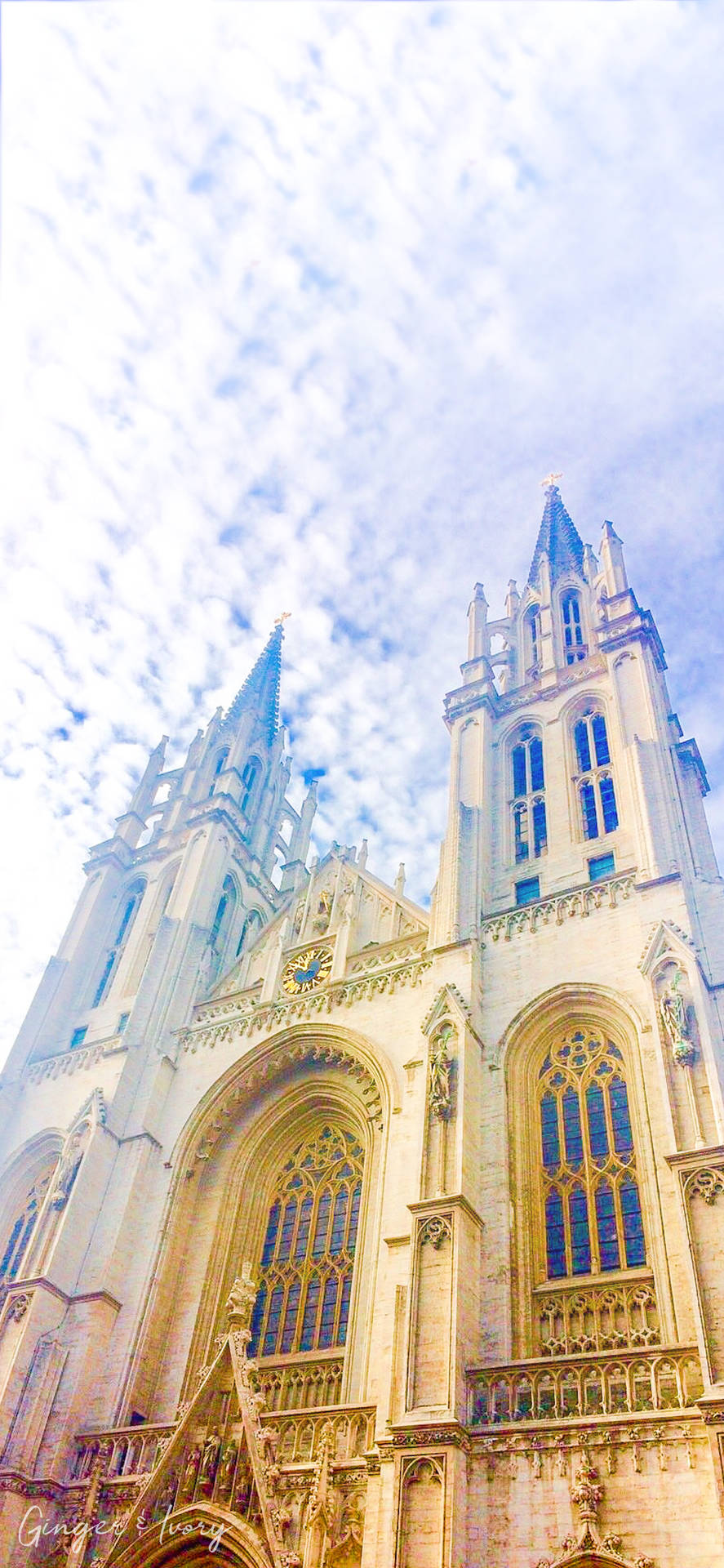 Iphone Travel Washington National Cathedral Background