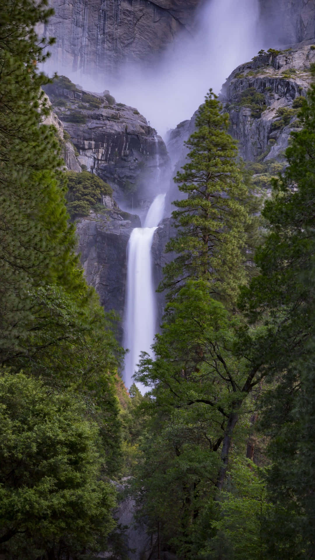 Iphone Waterfall Lock Screen Background