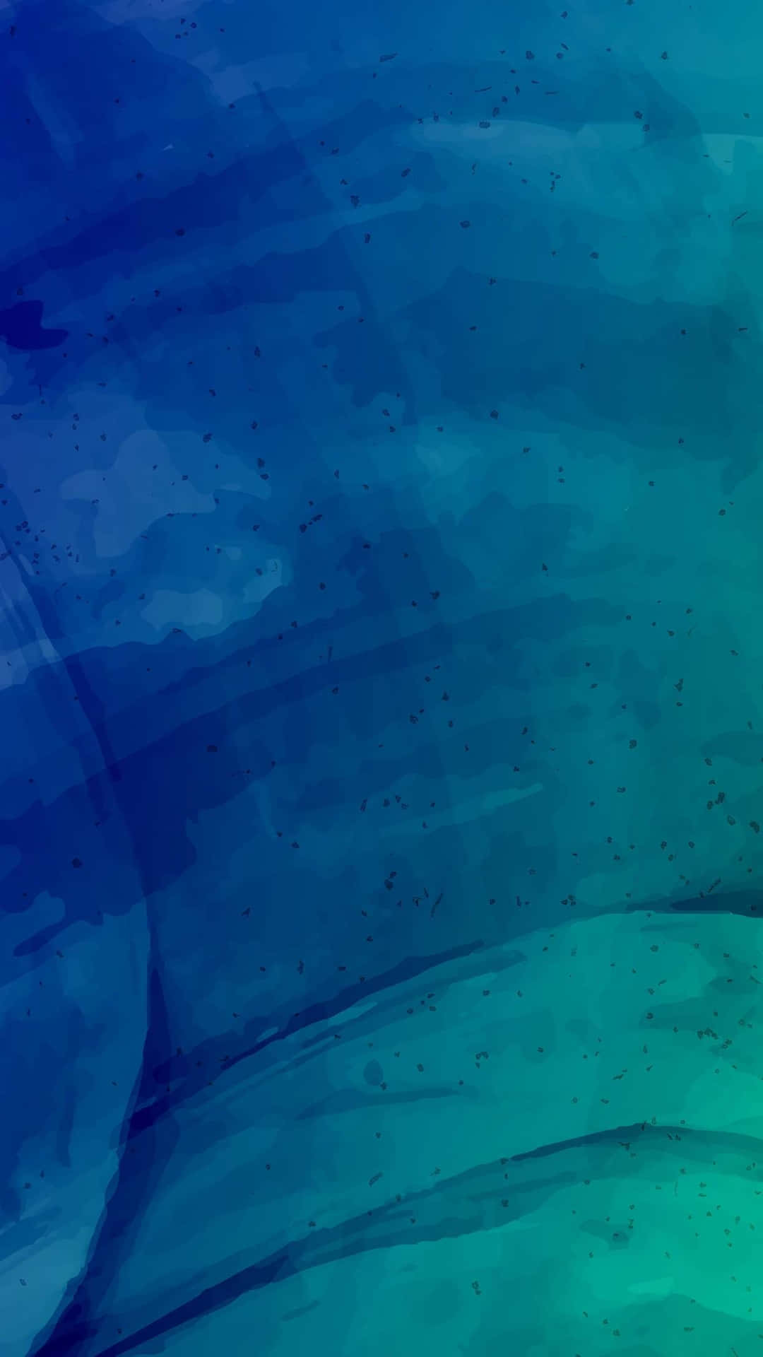 Iphone X Abstract Blue Watercolor Background