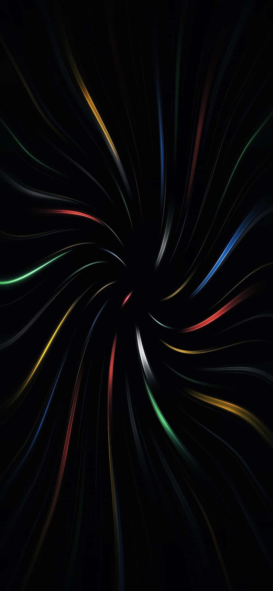 Iphone X Abstract Colorful Light Streaks Background