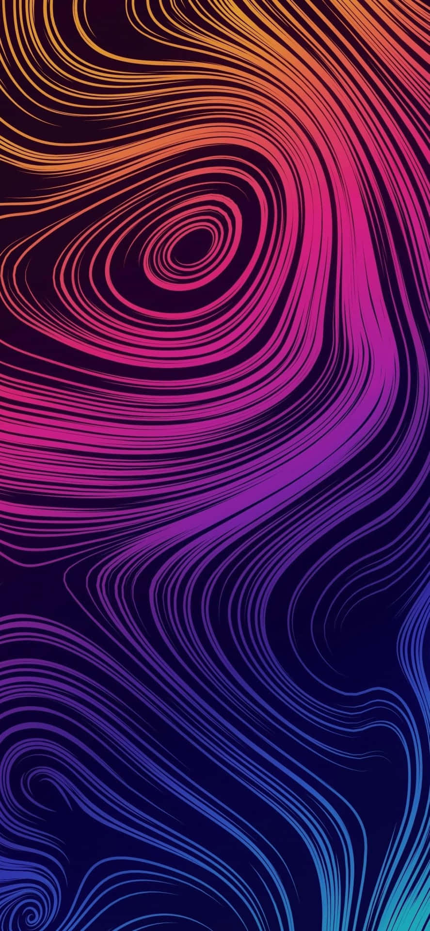 Iphone X Abstract Swirls Background