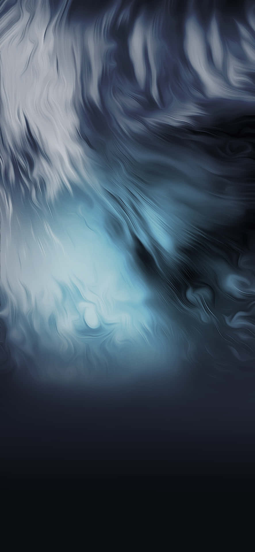 Iphone X Abstract White Smoke Fluid