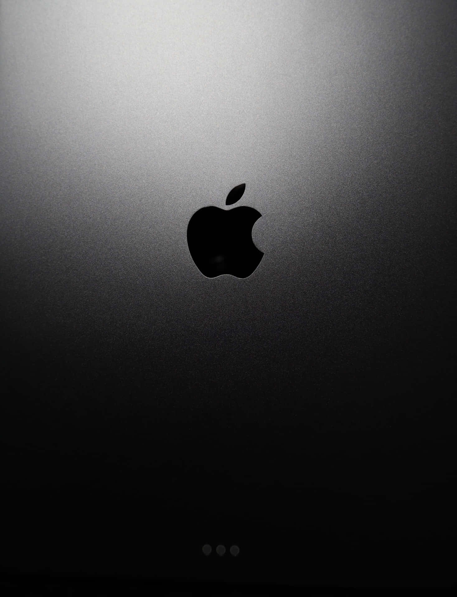 Iphone X Apple Logo Black Background