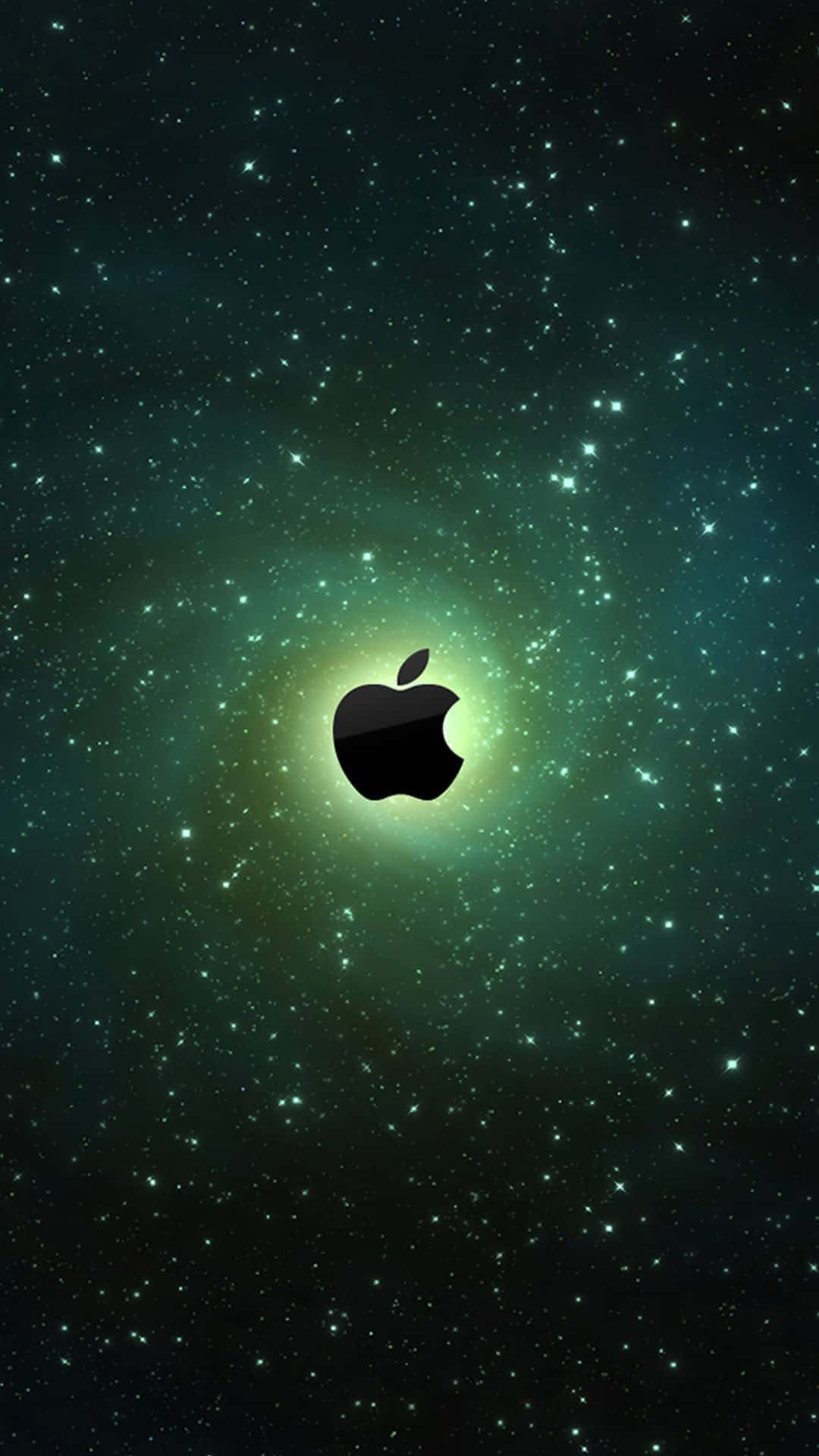 Iphone X Apple Logo Glowing Background