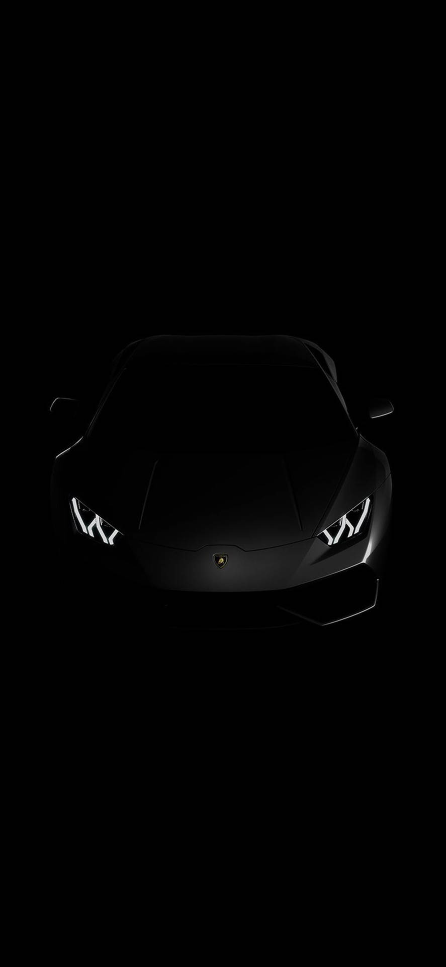 Iphone X Car Black Lamborghini Background