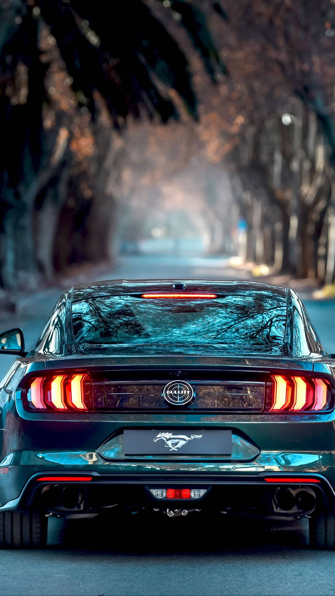 Iphone X Car Ford Mustang Background