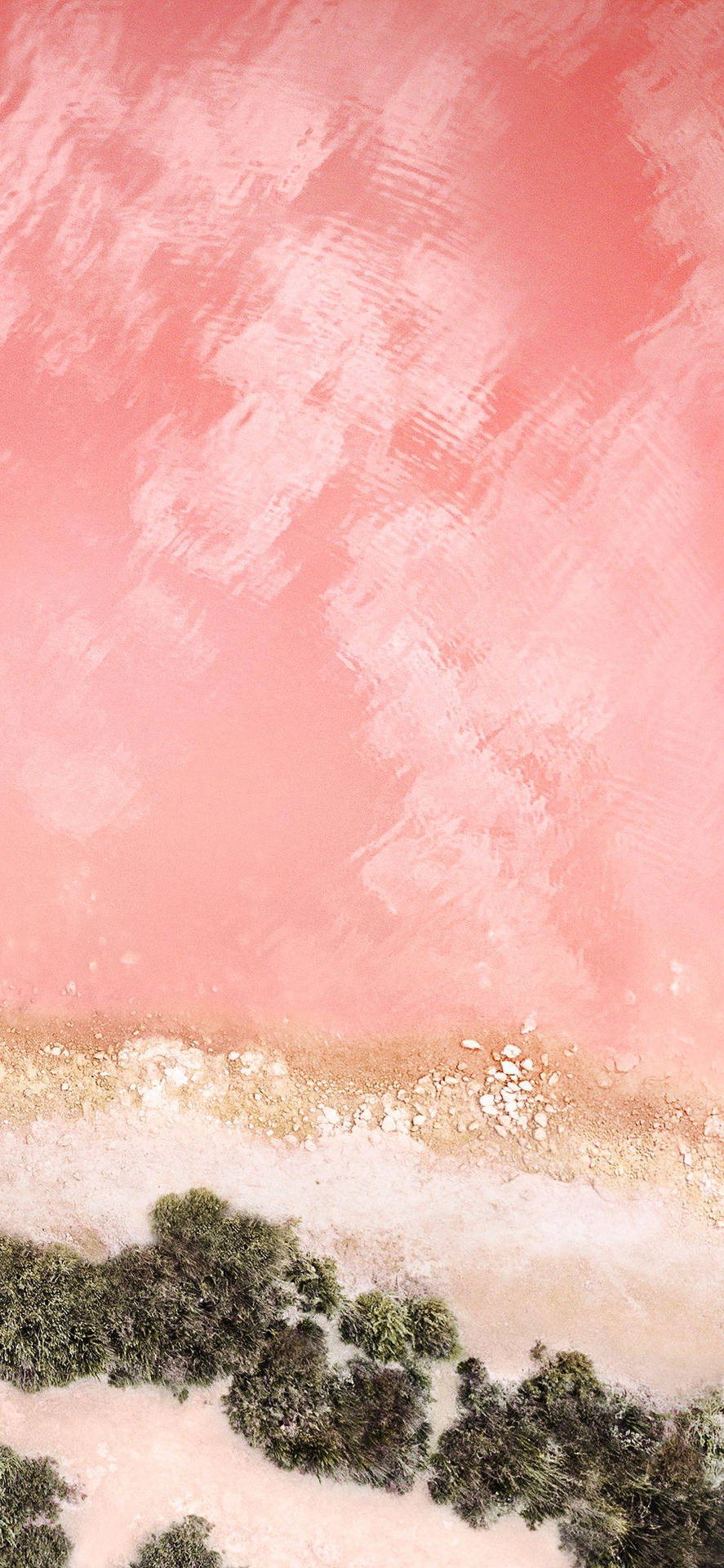 Iphone X Original Pink Water Background