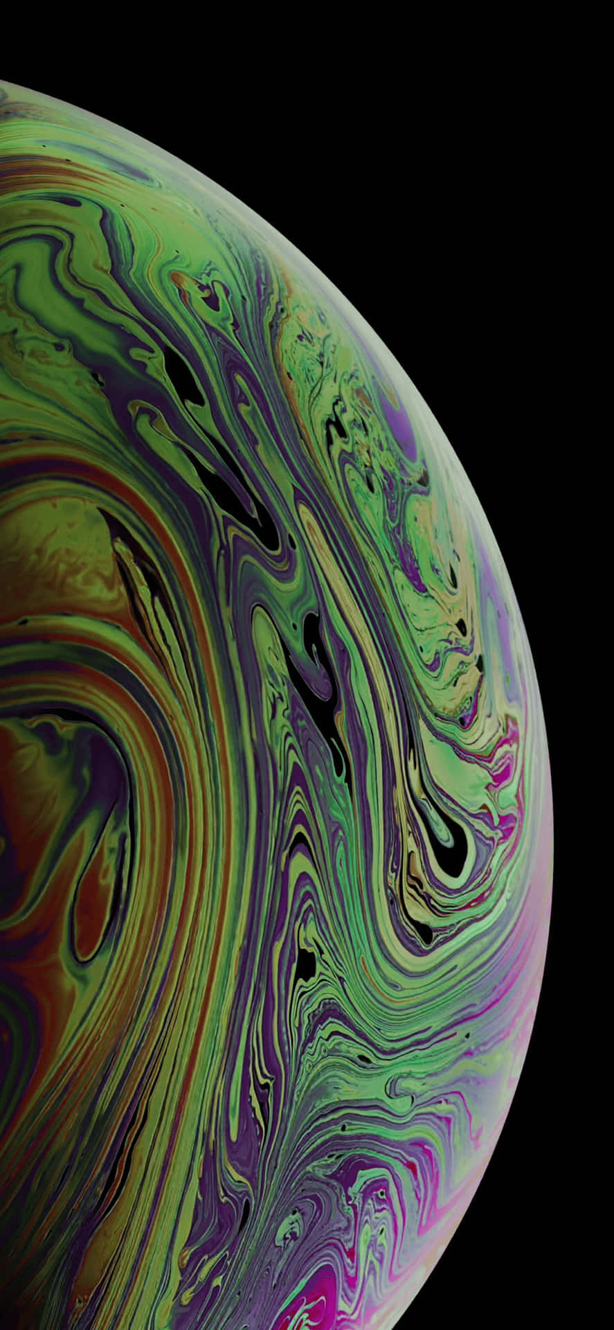 Iphone Xr Stock Planet Lock Screen Background