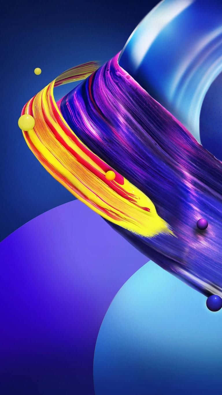 Iphone Xr Stock Trending Abstract Curves Background