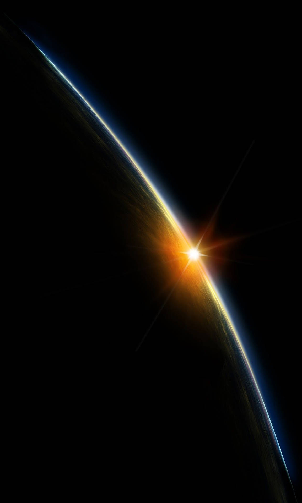 Iphone Xs Max Oled Sun And Earth Background