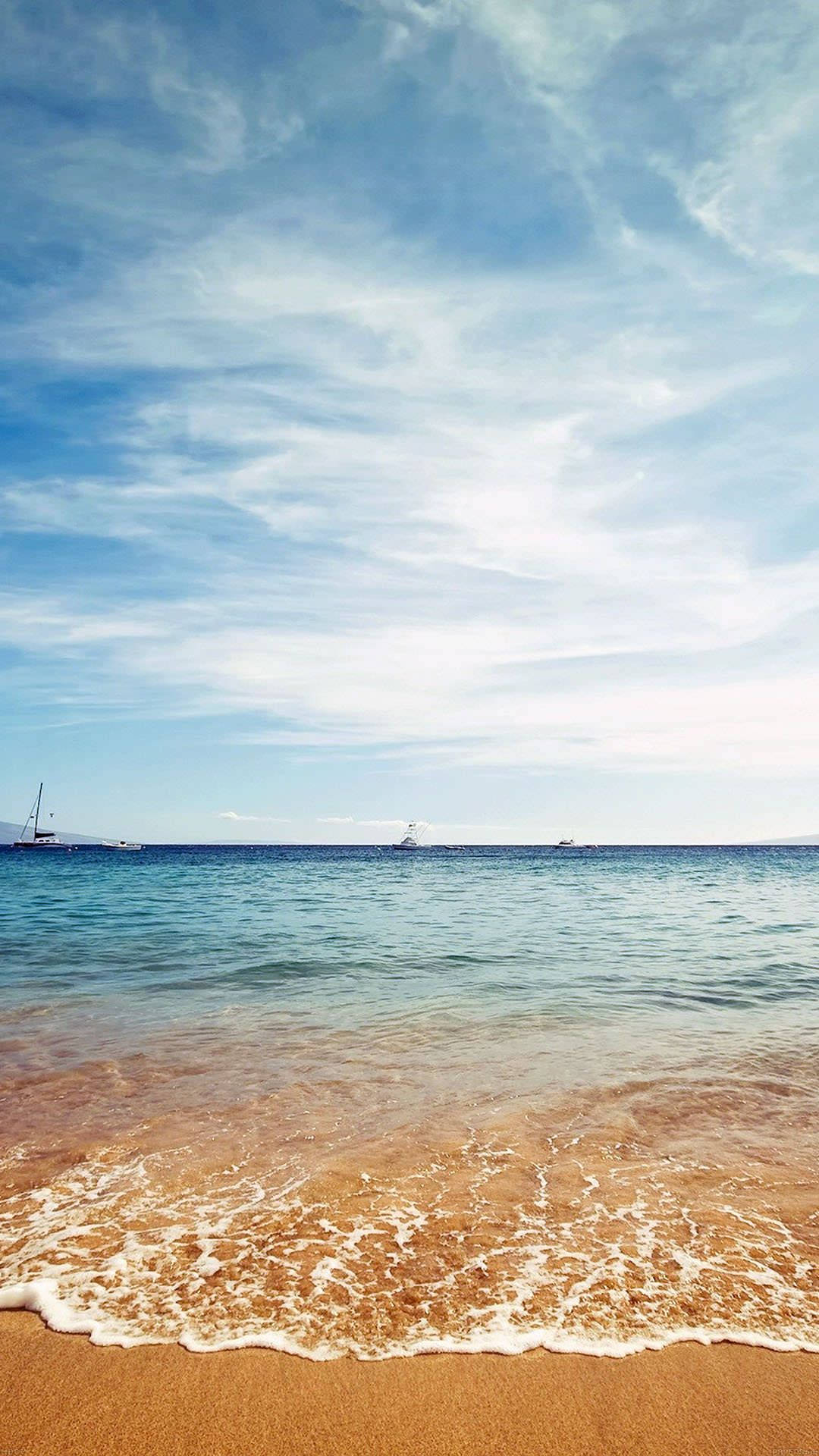 Iphone Xs Ocean Calm Water Background