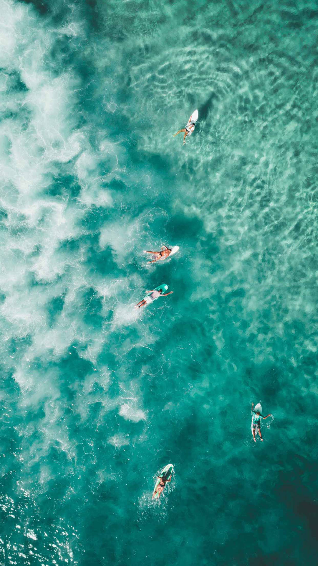 Iphone Xs Ocean Surfing Background