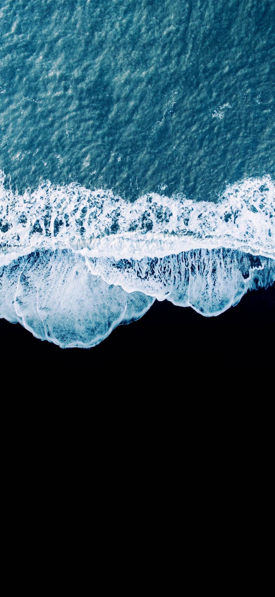 Iphone Xs Ocean Void Background
