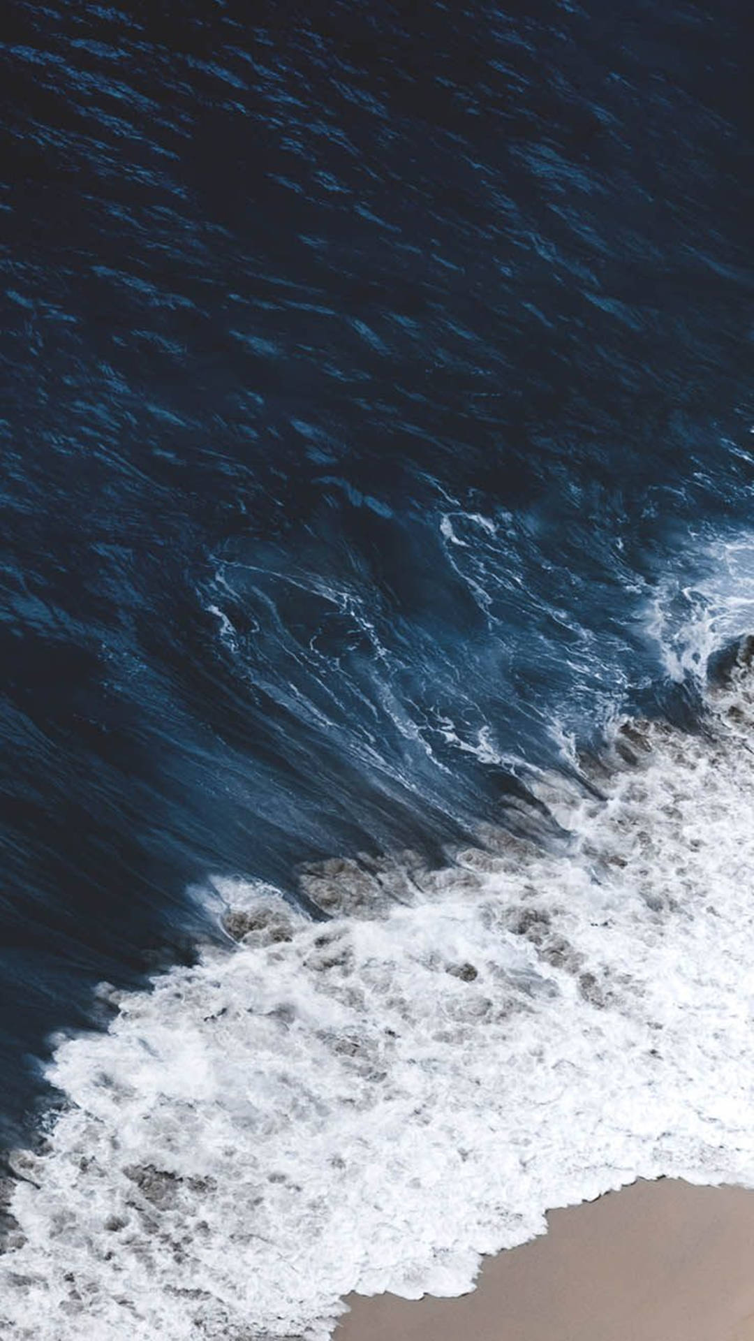 Iphone Xs Ocean Waves Background