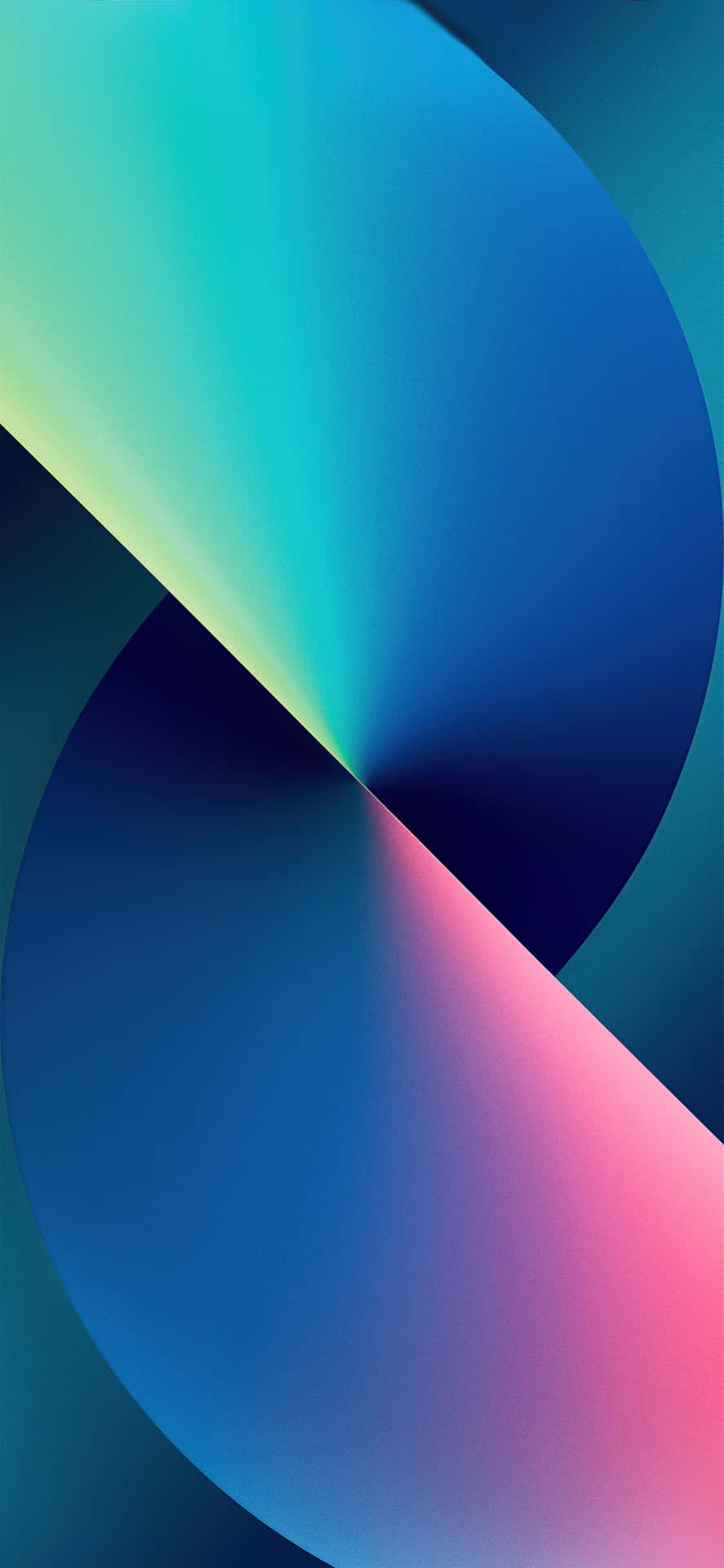 Iphones Xs Max Abstract Color Twirl Background