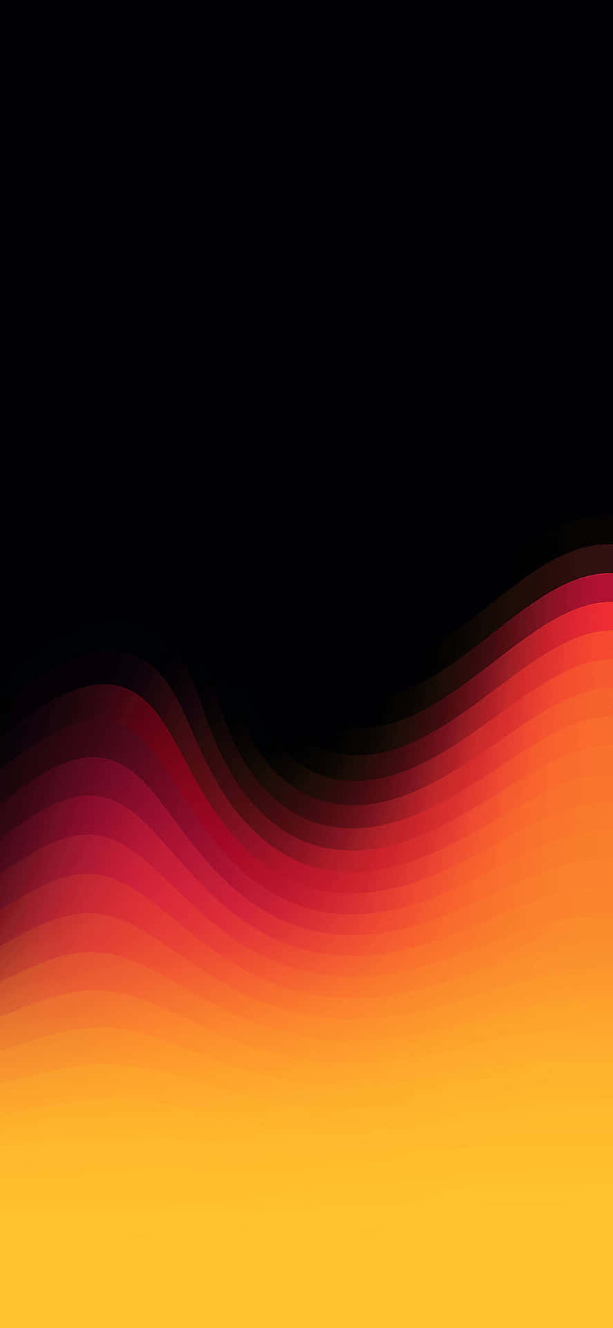 Iphones Xs Max Fire Color Gradient