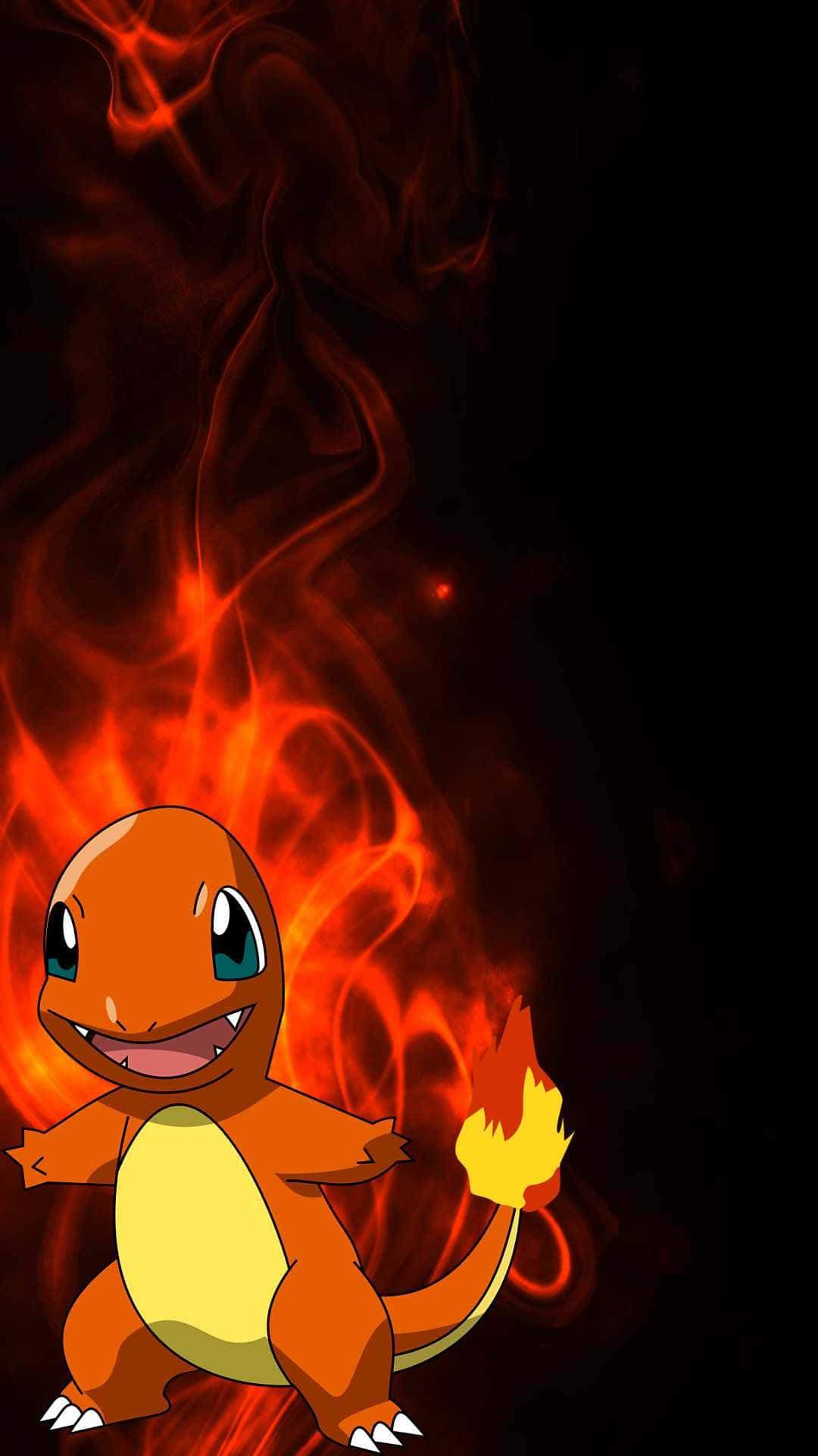 Iphones Xs Max Fire Pokémon Charmander Background