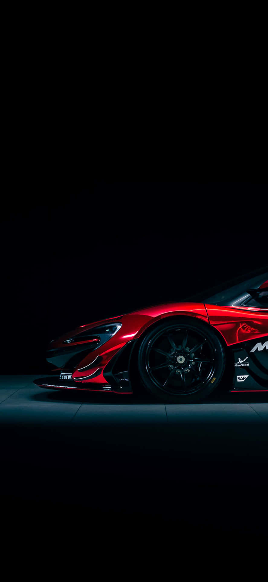 Iphones Xs Max Red Mclaren Racecar Background