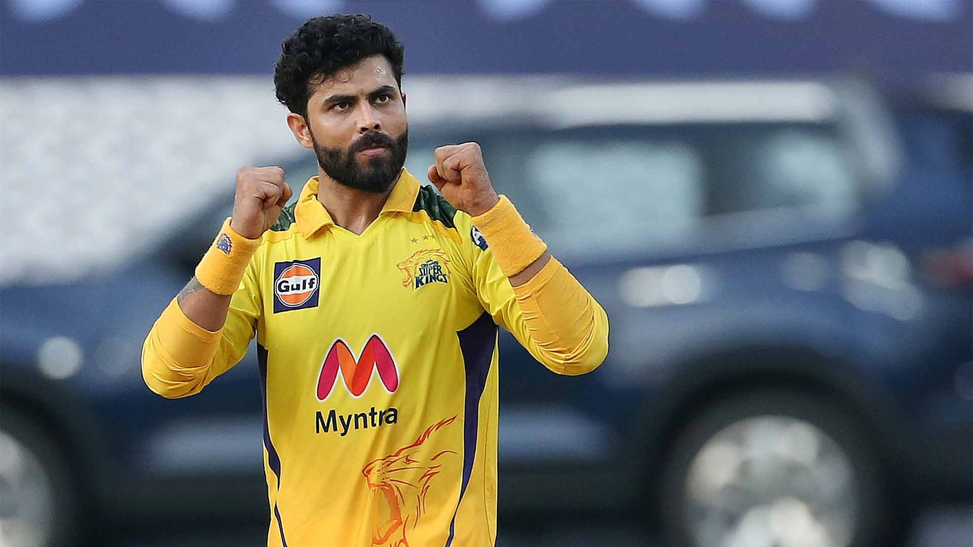 Ipl 2021 Determined Ravindra Jadeja Background