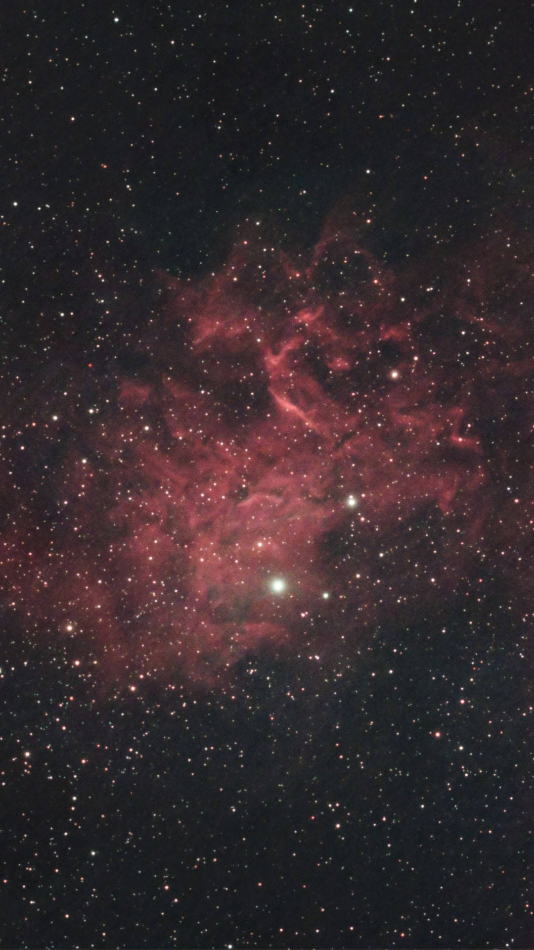 Ipod Touch Red Nebula Smoke Background