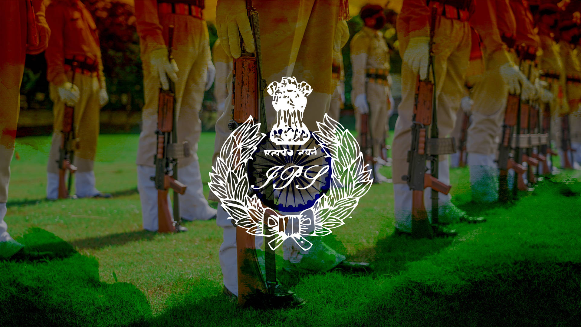 Ips Logo And Police Officers