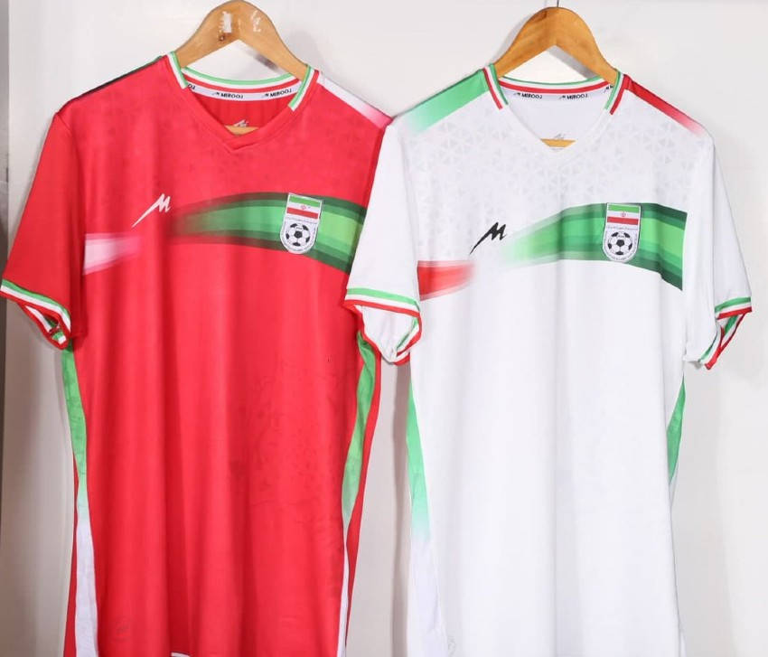 Iran National Football Team Official Fifa Cup 2022 Jersey