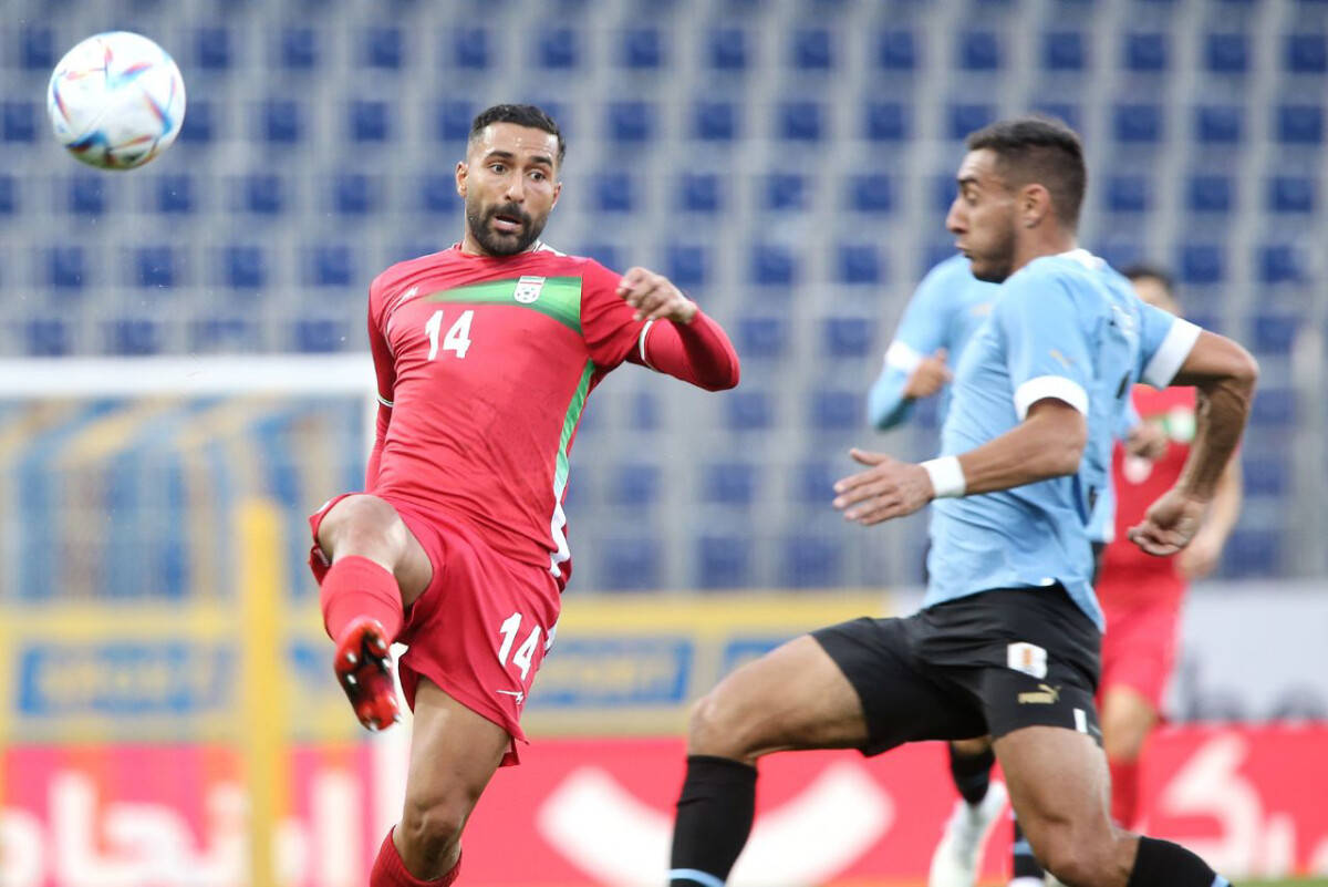 Iran National Football Team Player No. 14 Ghoddos Background