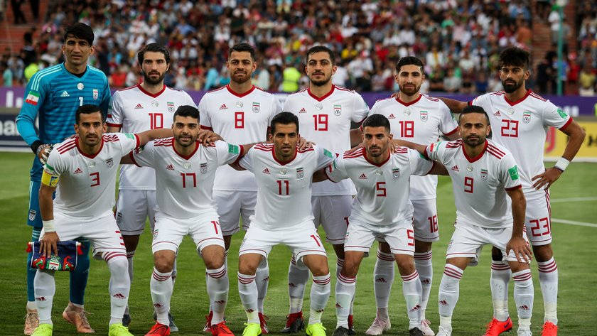 Iran National Football Team White Fifa Jersey