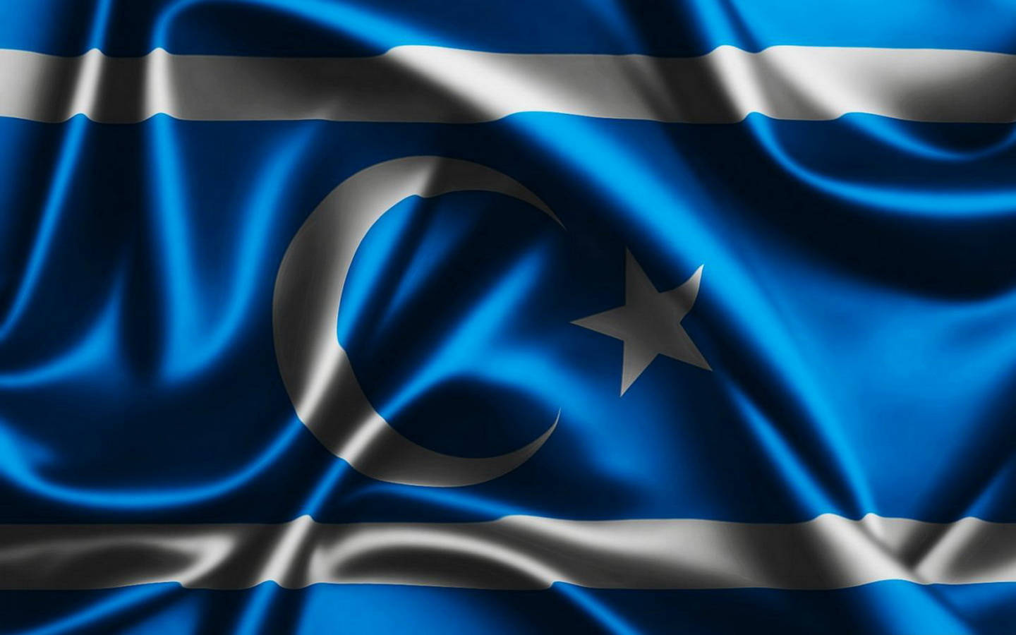 Iraq Turkmen Flag Background