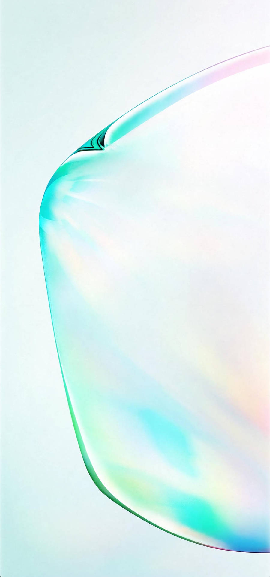 Iridescent Blob On Samsung Full Hd Background
