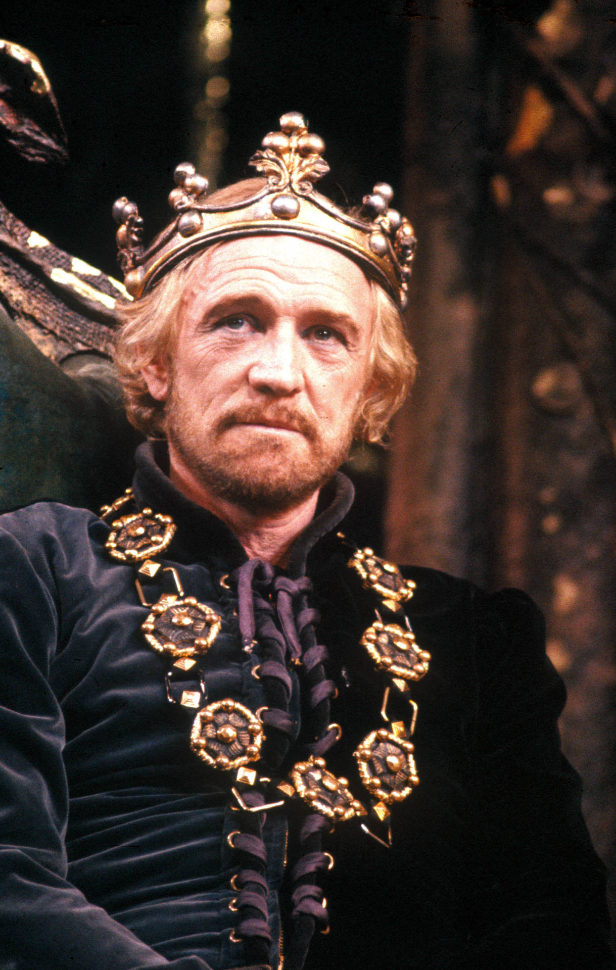 Irish Actor Richard Harris In 1967 Camelot Movie Still Background