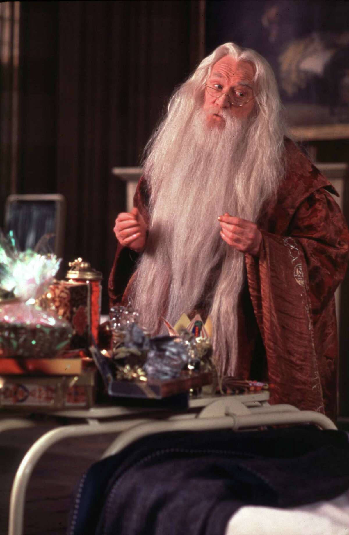 Irish Actor Richard Harris In A Harry Potter Movie Still