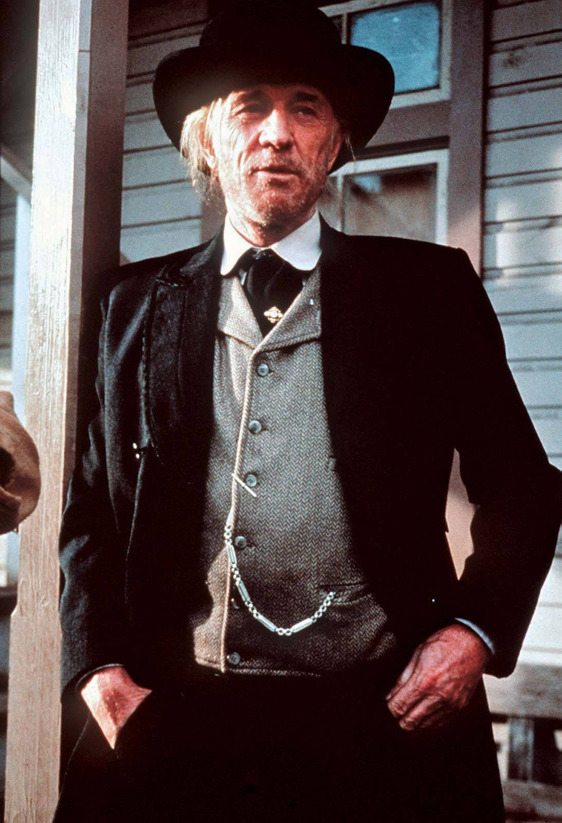 Irish Actor Richard Harris Unforgiven Still As English Bob Background